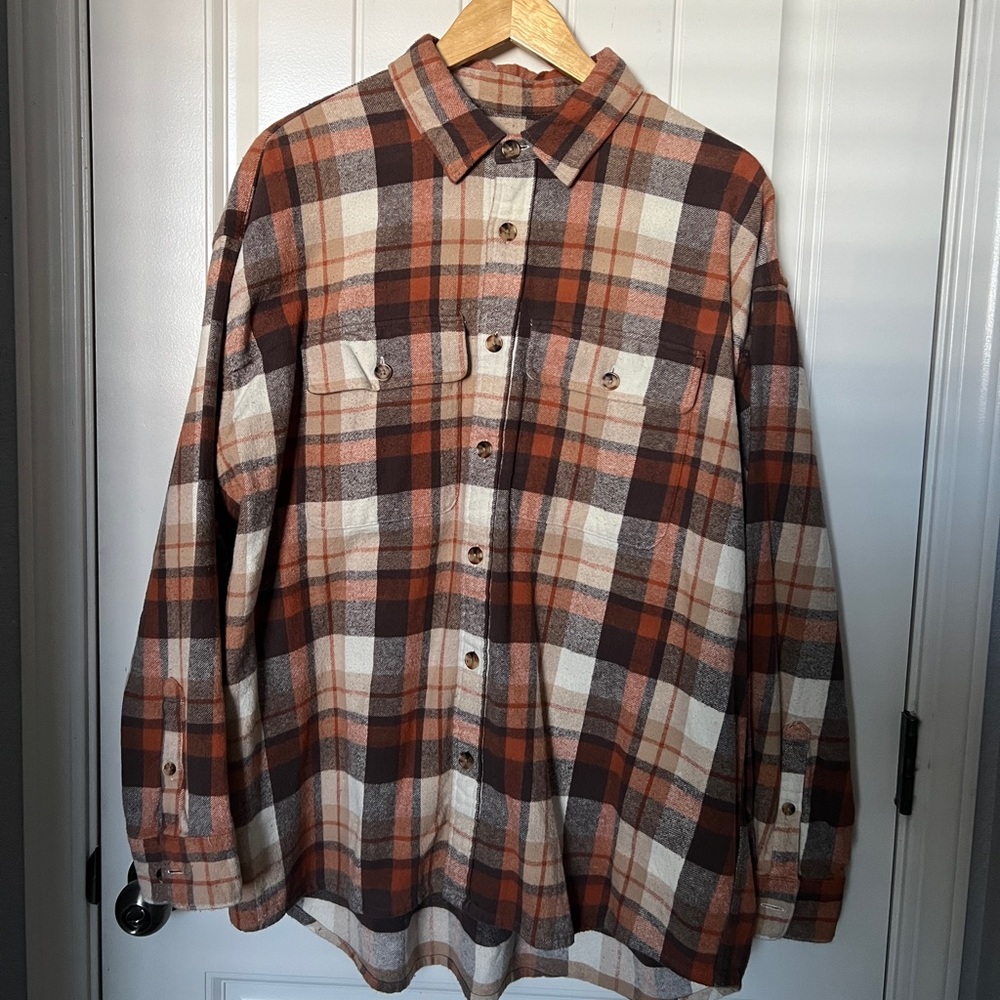 Abercrombie Shirt Jacket & Long Sleeve Shirt